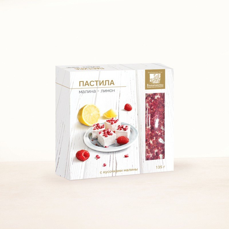  Пастила 135г малина-лимон  в Новомосковске