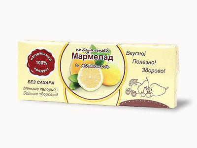 №2 Мармелад натуральный "Лимон" 140г в Новомосковске