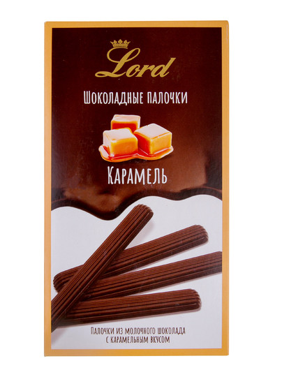 №1 Палочки из молочного шоколада с карамельным вкусом, 80 гр в Новомосковске