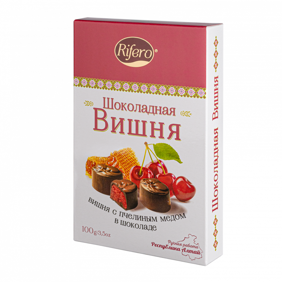  Риф и ко Конфеты "Шоколадная ВИШНЯ" 100г  в Новомосковске