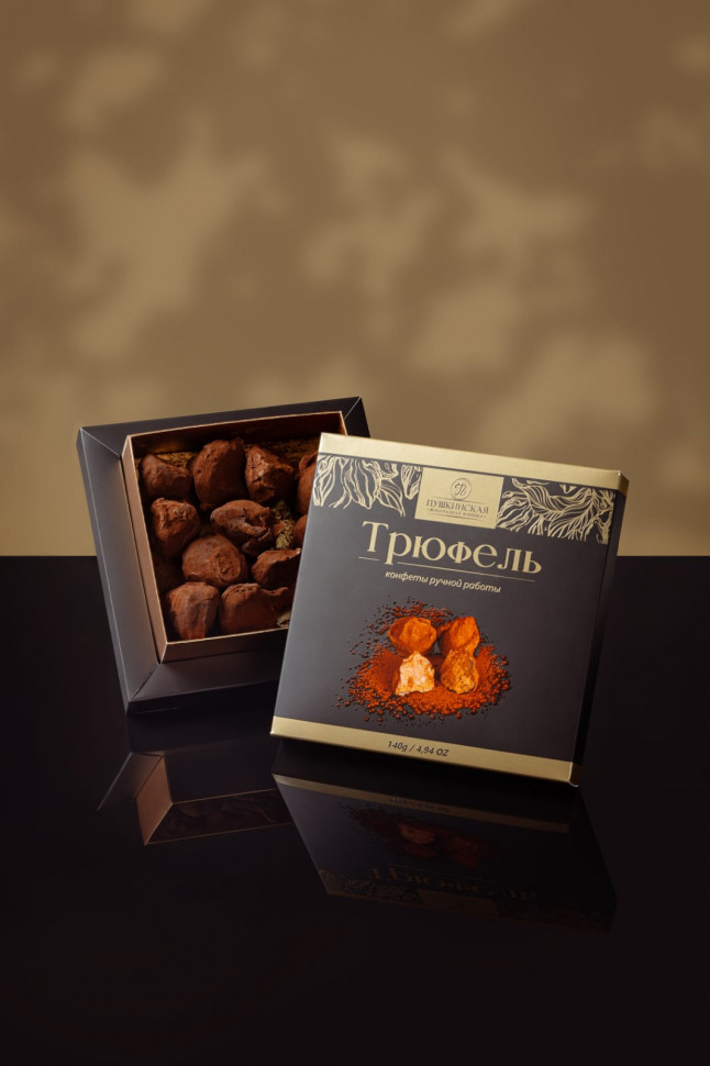  Пушкинская фабрика Конфеты Трюфель, 140г в Новомосковске