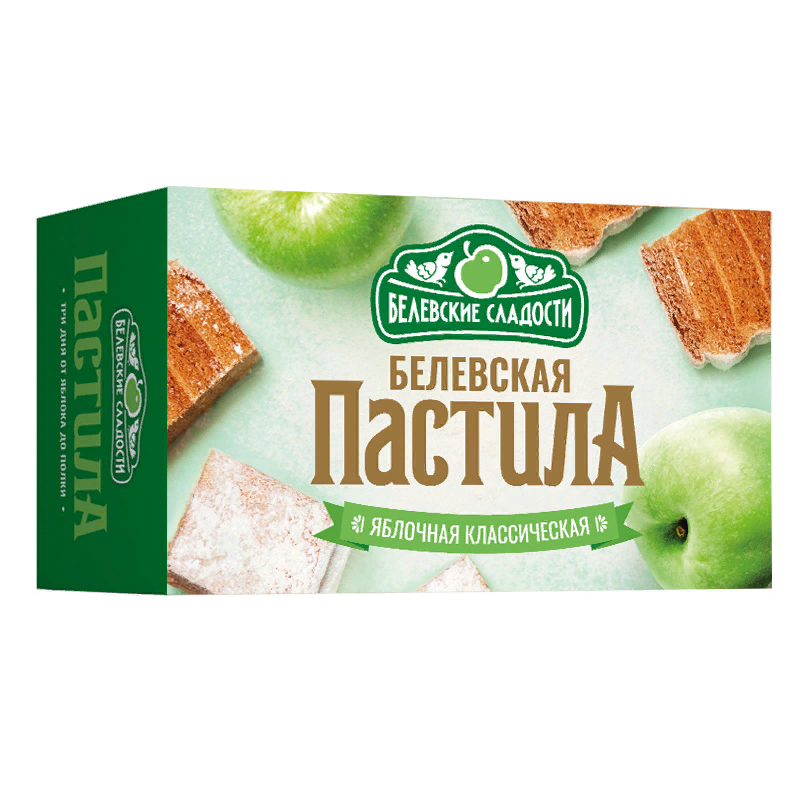 Пастила  200г диетическая КЛАССИКА, НОВЫЙ ФОРМАТ (4 шт по 50гр)   в Новомосковске