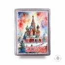  Пряник 600г новогодний Храм Василия Блаженного (в подарочной пластиковой упаковке) в Новомосковске