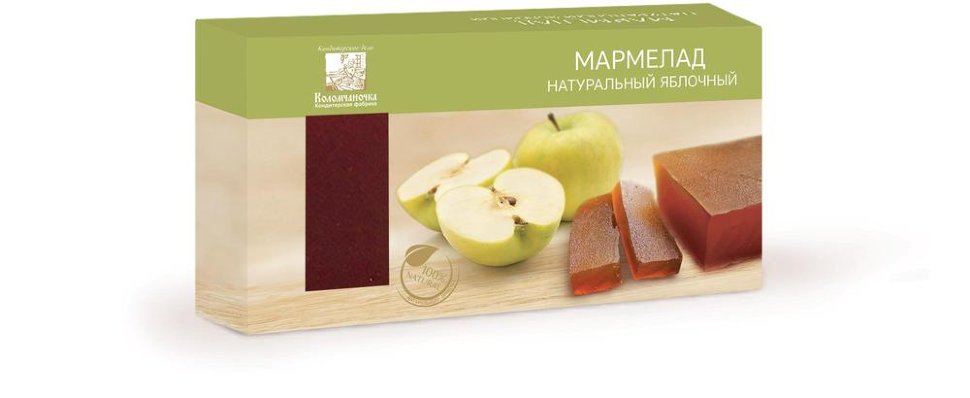  Мармелад пластовый 210г яблочный  в Новомосковске