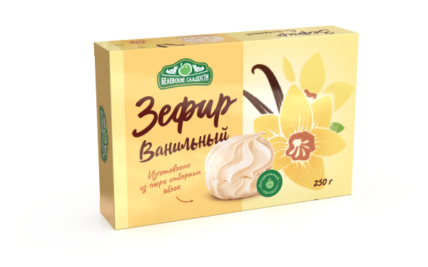 №2 Зефир белевский "Ванильный" 250г в Новомосковске