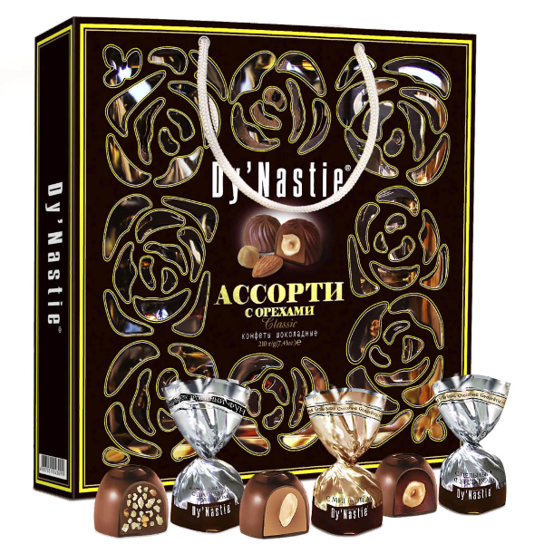 №3 Династия Сумка Конфеты "Классик", 210г      в Новомосковске
